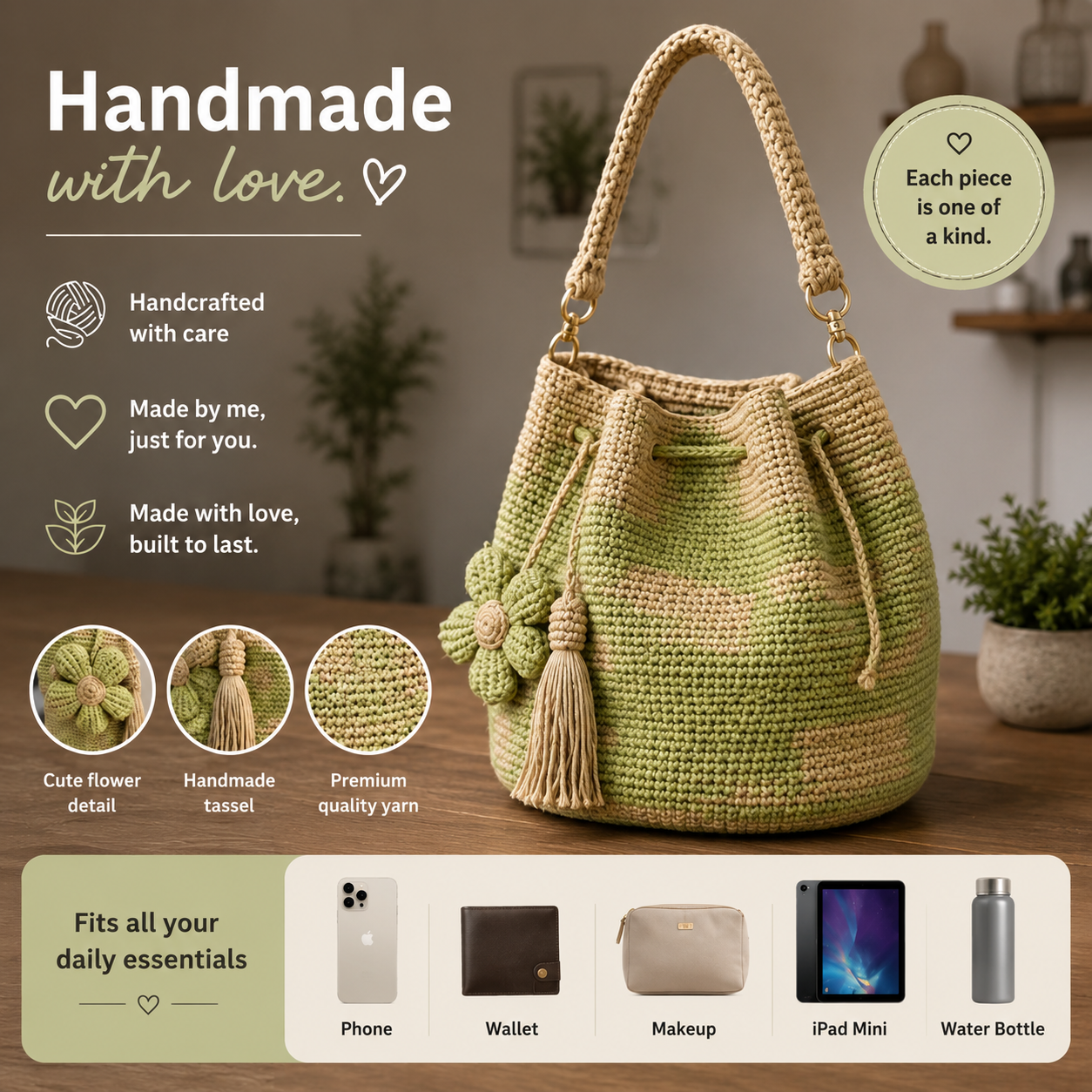 Flower Tote Bag